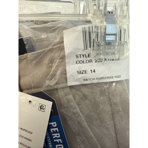 NEW Nautica Boys Uniform 5 Pocket Stretch Twill Pant/Reinforced Knees Sz14 2prs - Picture 4 of 7